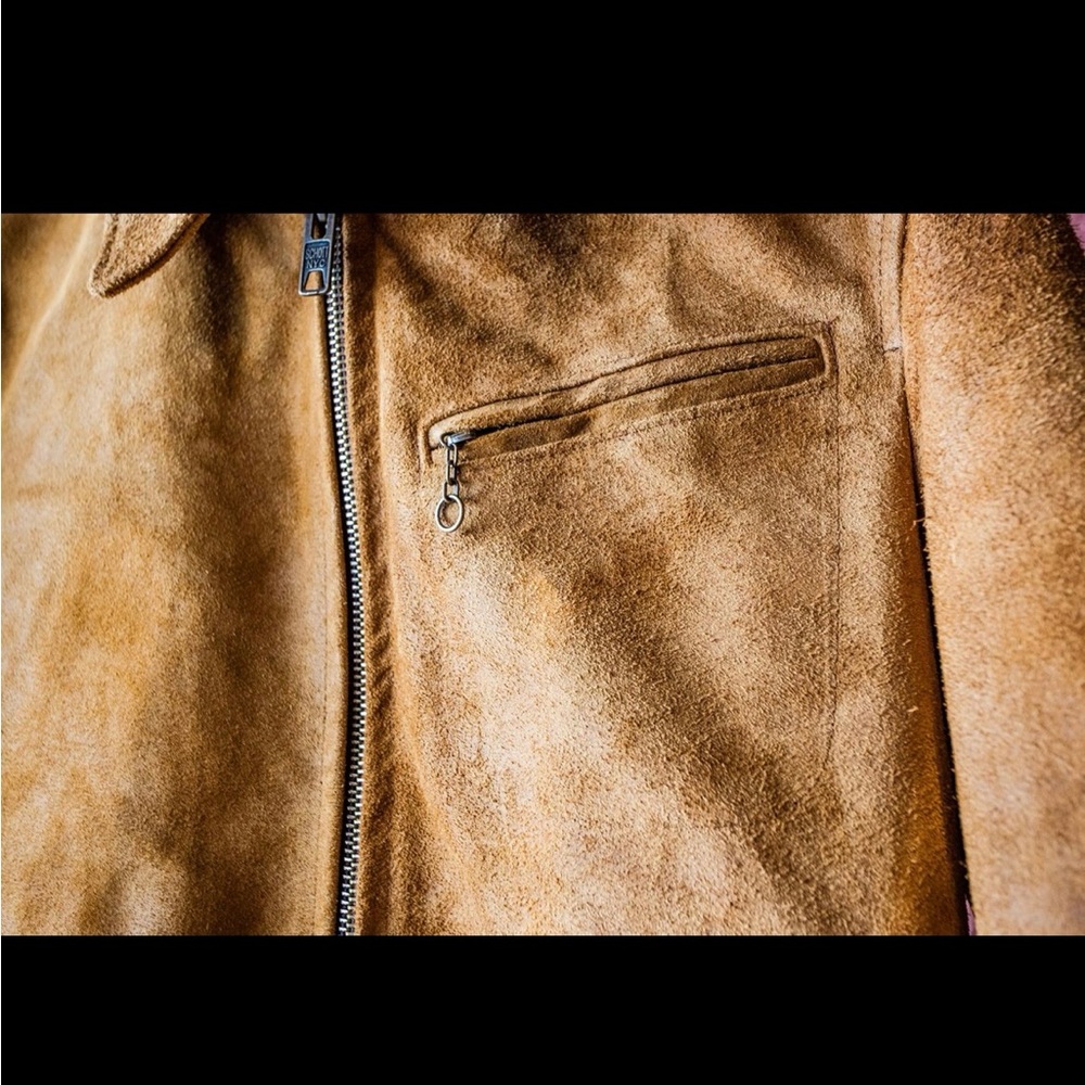 Schott Nyc Tan Performance Jacket - image 3